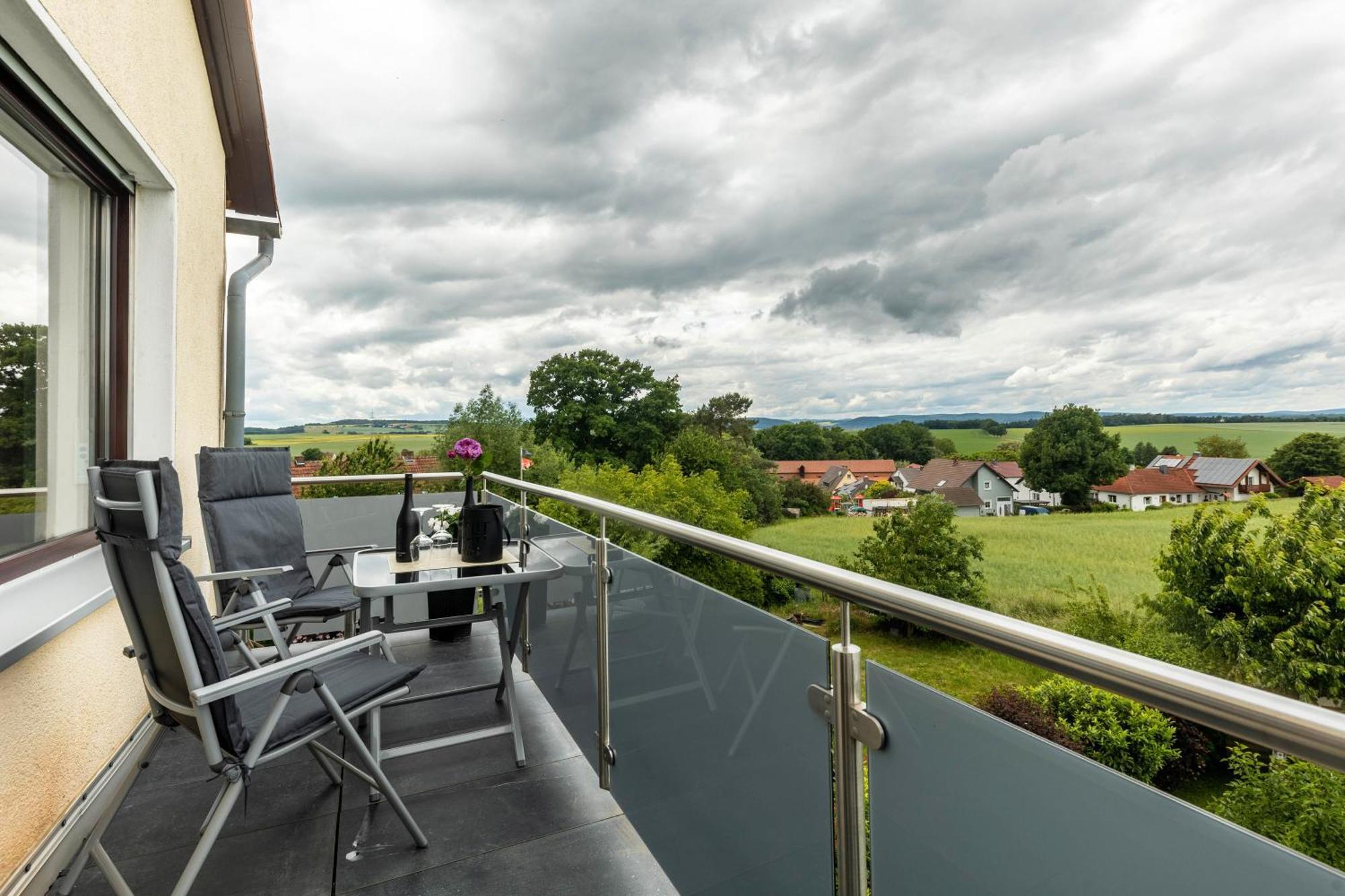 Ferienwohnung Landblick Homberg  Eksteriør bilde